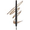 NYX Professional Makeup Matita per sopracciglia, Precision Brow Pencil, Due lati: matita a punta piatta e scovolino, Tonalità: Blonde