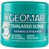 GEOMAR | Thalasso Scrub Corpo Dermolevigante, Effetto Pelle Nuova, Con Sale Marino, Sale di Epsom e Olio di Mandorla, Made in Italy, 600 g