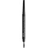 NYX Professional Makeup Matita per sopracciglia, Precision Brow Pencil, Due lati: matita a punta piatta e scovolino, Tonalità: Black