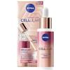 NIVEA Cellular Expert Lift - Siero Lift 3 Aree - Siero Antietà - x10 Bakuchiol Puro Altamente Concentrato - Antirughe per viso, collo, scollatura - Rassodante - Tutti i tipi di pelle e matura - 30 ml