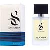 SANGADO Invincible Profumo per Uomini, Lunga Durata 8-10 ore, Fragranza Lussuosa, Legnoso Acquatico, Preziose Essenze Francesi, Extra-Concentrato (Eau de Parfum), Spray da 50 ml, Un Grande Regalo