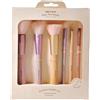 Beter - Set Pennelli per trucco Pure Harmony, 6 pennelli per viso e occhi, Set pennelli trucco, per cipria, fondotinta, blush e ombretti, Set Make up Brush, Ideale per regalo, Natale