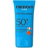 Bilboa Ohi Vita-mina crema viso SPF 50+, con Multivitamina, Meglio una Vita-Mina Oggi che una Ruga Domani, Dermatologicamente Testato - 200 ml