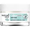 Naturé Moi - Crema viso giorno antietà - Acido ialuronico - Trattamento viso rimpolpante e rassodante - Olio di semi d'uva biologico - 99% di origine naturale - 50 ml - Made in France