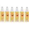 Sunsilk, Acquaspray Morbidi&Luminosi, Olio Spray Nutriente, con Olio di Mandorle e d'Argan del Marocco, Contrasta la Secchezza dei Capelli e Dona Idratazione, per Capelli Forti, 6 Pezzi da 150ml
