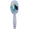 DISNEY - Spazzola per capelli ergonomica - Districante - Elsa - Frozen - Prodotto ufficiale Disney
