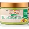 Creme of Nature, Pure Honey Hair Food Avocado, Crema Modellante con Olio di Avocado e Miele, Definisce e Nutre i Ricci, Trattamento per Capelli Ricci e Crespi, Senza Risciacquo, 326ml