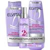 L'Oreal Paris L'Oréal Paris Elvital Germany's Next Topmodel routine per capelli che necessitano di umidità: Hydra Hyaluronic Set con shampoo da 300 ml, balsamo da 250 ml, siero da 150 ml e maschera da 300 ml