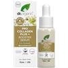 Dr Organic Pro siero potenziatore di collagene, acido ialuronico, linee sottili e rughe levigate, anti-età, rassodante, leggero, vegano, cruelty free, senza parabeni e SLS, biologico, 30 ml
