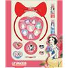 Lip Smacker Snow White Hair Band with Face Set, Set Trucchi Bambina e Fascie per Capelli in 18-Pezzi, Include Lucidalabbra, Creme Luccicanti e Accessori, Regali Principesse Disney