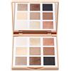 3INA MAKEUP - The Color Palette 500 - Multicolore - Ombretti con Tonalità a Lunga Durata - Ombretto Multiclore con effetto Glitter Opaco Satinato & Metallico - Vegan - Cruelty Free