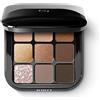KIKO Milano Glamour Multi Finish Eyeshadow Palette 01 | Palette Con 9 Ombretti Dai Diversi Finish