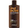 PIZ BUIN Moisturising Latte Solare SPF 30+, Crema solare 30 idratante, Protezione solare 30 con filtro solare UVA/UVB e Glicerina, Latte solare SPF 30 resistente all'acqua e al sudore, 200 ml