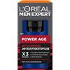 L'Oréal Paris men expert L'Oréal Men Expert Cura del viso contro le rughe per uomini, crema idratante anti-invecchiamento per pelle stanca e opaca, crema viso per uomo con acido ialuronico, Power Age, 1 x 50 ml