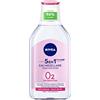 NIVEA - Acqua Micellare Morbidezza - Efficacia Waterproof - Viso, Occhi, Labbra - Pulisce e rimuove il trucco - Pelle morbida, liscia e idratata - Micelle, Amminoacidi e Mandorla Dolce - Pelle secca