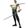 MegaHouse ONE PIECE Roronoa Zoro 10th Limited Ver. 1/8 Figure P.O.P. MegaHouse Brown Box