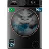 Cecotec Lavatrice a Carica Frontale 10 Kg Bolero Dresscode 10610 Inverter Steel A. 2000W, 1400 RPM, Classe A, Steam Max, Motore Inverter Plus, 15 Programmi, Onsmart, Fuzzy Logic, Smooth Wash, Stop&Go