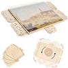VEVOR Tavolo per Puzzle 1020 x 745 mm da 2000 Pezzi, Set da Tavolo per Puzzle Standard Portatili in Legno con 5 Cassetti e Coperchio, Anello di Base Rotante a 360° per Adulti, Facile da Riporre