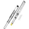 VEVOR 1 Paio di Guide per Cassetti a Estensione Completa, Capacità di Carico 113,4 kg, Guide per Cassetti con Bloccaggio, Cuscinetti a Sfera con Guida Scorrevole Serratura 432 x 53 x 19,5 mm