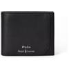 Polo Ralph Lauren per uomo. 405974626001 Portafoglio 3 in 1 in morbida pelle nera [3260523], Nero, Casual