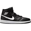 Stravaganze Outlet Nike Air Jordan 1 Mid WMNS Scarpe da Donna - Unisex Black