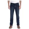 Carhartt Jeans Con Gamba Affusolata, Cinque Tasche, Straight Fit, Elasticità Extra Rugged Flex, Uomo, Blu (Erie), 34W / 32L