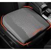 Lofty Aim Cuscino per sedile auto, comodo cuscino in memory foam per guida, sollievo da sciatica e lombare, cuscino per sedile del conducente per veicoli, sedia da ufficio, sedia a rotelle, rete 4D, grigio
