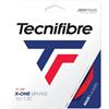 Tecnifibre X-One Biphase Red, Corda da Tennis Unisex-Adulto, Rosso, 1.30 / 12m