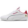 PUMA Sneakers Scuderia Ferrari Neo Cat 3.0 unisex, Scarpe, Bianco/Rosso Corsa, 44