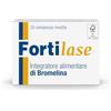 Fortilase, 20 Compresse, Integratore Alimentare di Bromelina, Anticellulite e Antinfiammatorio, Stimola Linfodrenaggio