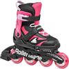 Rollerblade MICROBLADE, Pattini in linea Bambina, nero/rosa, EU: 36.5-40.5 (UK 4-7 / US: 5-8)