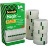 Scotch Nastro adesivo Magic, Value Pack - 14 Rotoli da 19 mm x 33 m - Nastro Trasparente Opaco e Scrivibile Ottimo per Casa, Ufficio e Scuola