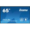 iiyama LH6560UHS-B2AG Pannello A Digitale 65" 4K Ultra HD LED Wi-Fi Android 11 Nero