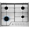 Electrolux KGS6424SX Piano cottura gas 4 fuochi da incasso 56 cm acciaio inox