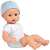 Götz 1320591 Bambola Muffin da vestire - bambola alta 33 cm con occhi azzurri assonnati, senza capelli - bambola dal corpo morbido con cappello - a partire da 18 mesi