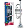 Bontempi tromba cromata grande a 4 note