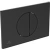 Ideal Standard - OLEAS M5, Piastra di comando meccanica WC, Placca di azionamento per cassette di risciacquo doppio scarico, Nero