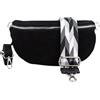 Blade Marsupio da donna, realizzato a mano, in pelle scamosciata, borsa a tracolla, marsupio in vera pelle con 2 cinghie larghe rimovibili/regolabili, borsa a tracolla italiana, regalo per te -Schw,