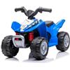 Honda Quad Elettrico per Bambini Blu Honda 7,2V con Luci LED Ricaricabile