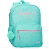 Pepe Jeans Zaino Scuola Nora Blu 30x39x12cm Poliestere by Joumma Bags