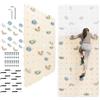 MAMOI® Parete Arrampicata Bambini per Bambini, Palestra e Gioco per Bimbi, Attrezzatura Arrampicata con e Senza Prese e appigli, Spalliera Svedese per Uso Interno
