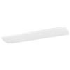 Eglo Plafoniera a LED Bottazzo, con telecomando, pannello ultra sottile retroilluminazione, dimmerabile, in metallo e plastica bianca, colore luce: bianco caldo/bianco freddo, 100 x 25 cm