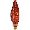 Eglo Lampadina XXL E27, dimmerabile, a spirale, stile rétro, molto grande, color rame, 4 W, 20 lumen, luce bianca calda, 2000 K, lunghezza 25,5 cm