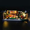 MENZAVA Kit di Illuminazione a LED Compatibile con LEGO 21319 Central Perk Ideas Modello da Costruire - Set di luci per a LED Il Modello (Non includere Il Modello)