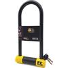 FR sécurité FR SECURITE FR120L Lucchetto a U Omologato SRA, Archetto ø18 Acciaio Temperato Doppio Blocco, Serratura Antigrimaldello Più Sicura e Resistente, Lucchetto Antifurto a U 120x310mm per Pneumatico Moto