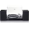 Lenco Giradischi Trasmissione a Cinghia 33/45/78 giri Bluetooth Nero LS-500BK Lenco