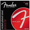 Fender Super 250 Corde per Chitarra Elettrica, 9-42, Acciaio Placcato Nichel, Output Elevato e Tocco Morbido, Pallina, Suono Dinamico Rock e Blues, 1 Set