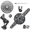 SRAM 710845892813, Gruppo gx t-Type Eagle AXS E-MTB Bosch pedivella 160mm Corona 36 12 velocità Isis Unisex Adulto, Nero, Taglia Unica