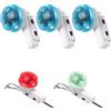 Begonia 3 indicatori di morso per pesca, allarme a LED per pesca con allarme bip, campanello di allarme per pesca - Gravity Sensing, indicatore di morso di pesce per pesca notturna e pesca in mare