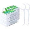CYWVYNYT Filo Interdentale 300 Pezzi Con Porta Stuzzicadenti - Bastoncini Interdentali Usa e Getta per la Pulizia dei Denti (300 PZ)
